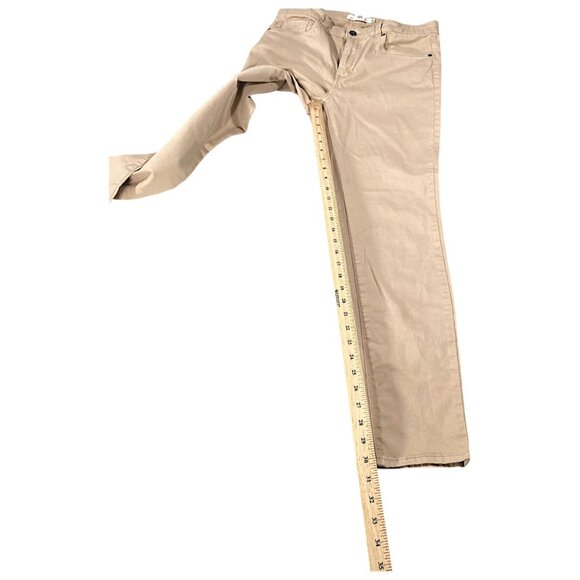 LOGG HM Jeans Womens 10 Tan Beige Straight Classic Everyday Boho Chic Minimalist - Picture 12 of 16